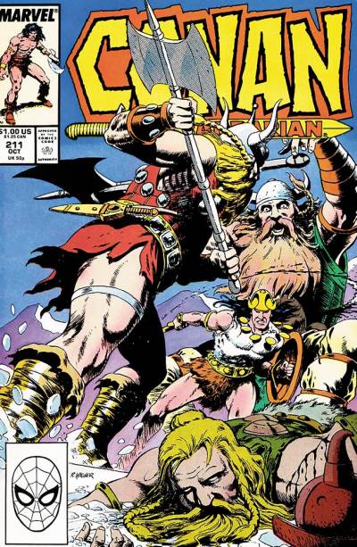 Conan The Barbarian (1970)   n° 211 - Marvel Comics
