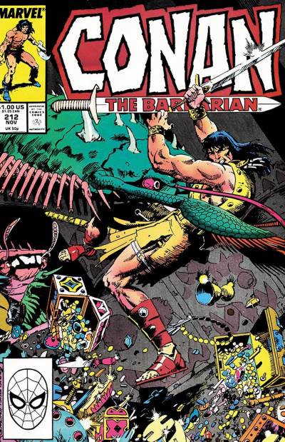 Conan The Barbarian (1970)   n° 212 - Marvel Comics