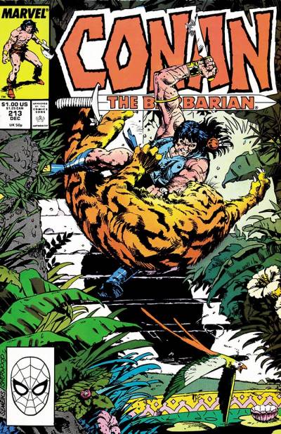Conan The Barbarian (1970)   n° 213 - Marvel Comics