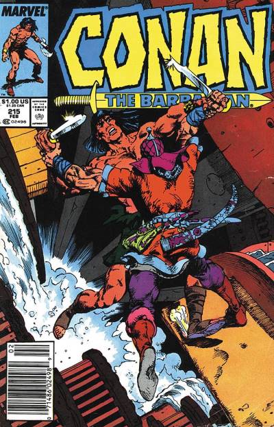 Conan The Barbarian (1970)   n° 215 - Marvel Comics