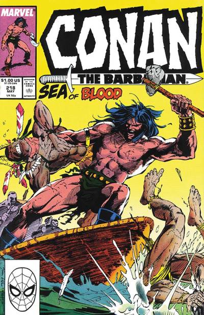 Conan The Barbarian (1970)   n° 218 - Marvel Comics