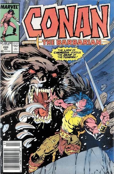 Conan The Barbarian (1970)   n° 220 - Marvel Comics
