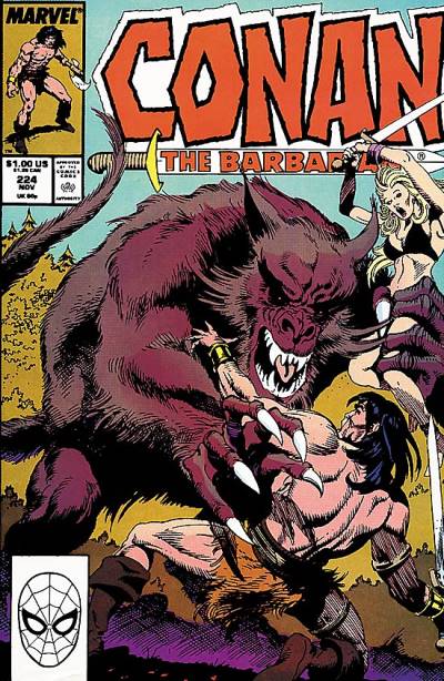 Conan The Barbarian (1970)   n° 224 - Marvel Comics