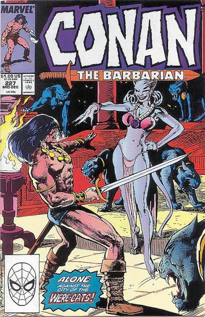 Conan The Barbarian (1970)   n° 227 - Marvel Comics
