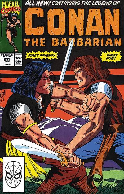 Conan The Barbarian (1970)   n° 233 - Marvel Comics