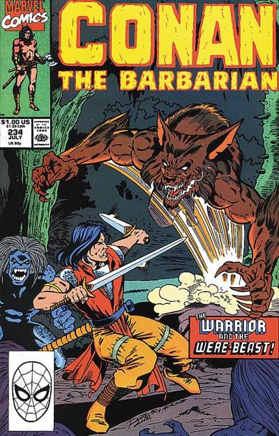 Conan The Barbarian (1970)   n° 234 - Marvel Comics