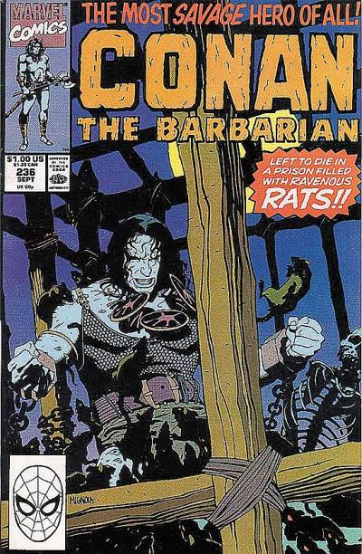 Conan The Barbarian (1970)   n° 236 - Marvel Comics