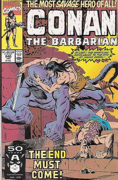 Conan The Barbarian (1970)   n° 240 - Marvel Comics