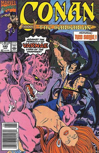 Conan The Barbarian (1970)   n° 245 - Marvel Comics