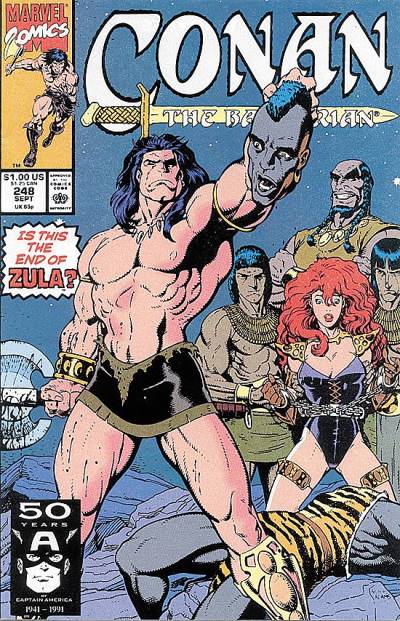 Conan The Barbarian (1970)   n° 248 - Marvel Comics