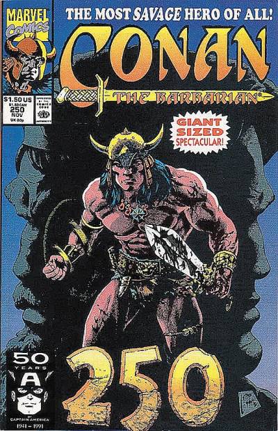 Conan The Barbarian (1970)   n° 250 - Marvel Comics