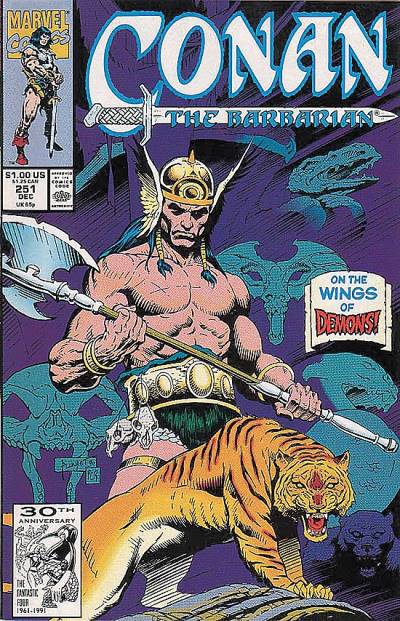 Conan The Barbarian (1970)   n° 251 - Marvel Comics