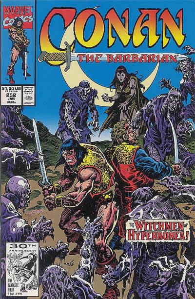 Conan The Barbarian (1970)   n° 252 - Marvel Comics
