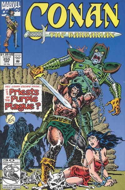 Conan The Barbarian (1970)   n° 255 - Marvel Comics