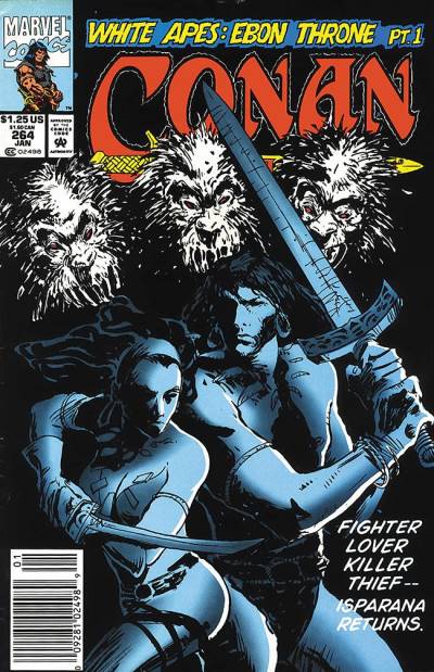 Conan The Barbarian (1970)   n° 264 - Marvel Comics