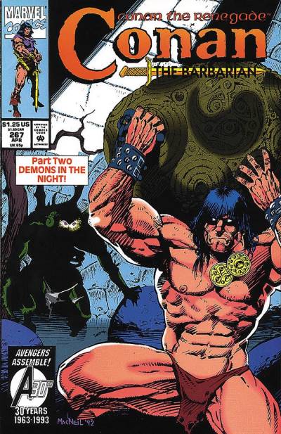 Conan The Barbarian (1970)   n° 267 - Marvel Comics