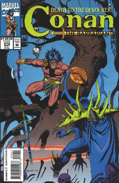 Conan The Barbarian (1970)   n° 272 - Marvel Comics