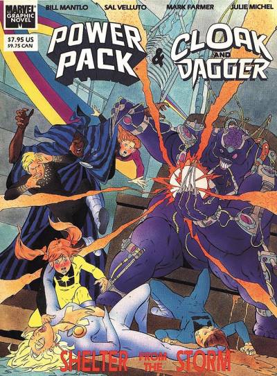 Cloak And Dagger And Power Pack: Shelter From The Storm (1989) - Marvel Comics