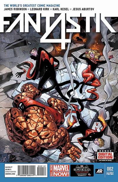 Fantastic Four (2014)   n° 2 - Marvel Comics