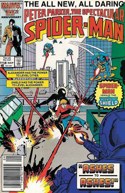 Peter Parker, The Spectacular Spider-Man (1976)   n° 118 - Marvel Comics