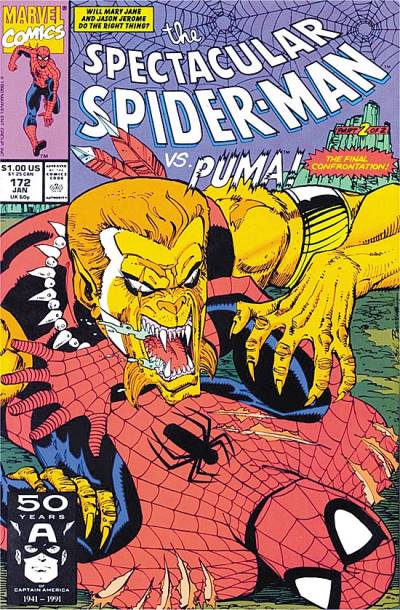 Peter Parker, The Spectacular Spider-Man (1976)   n° 172 - Marvel Comics