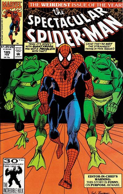 Peter Parker, The Spectacular Spider-Man (1976)   n° 185 - Marvel Comics