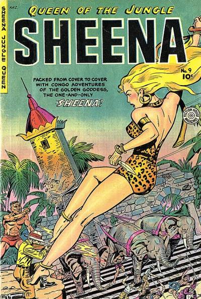 Sheena, Queen of The Jungle (1942)   n° 9 - Fiction House