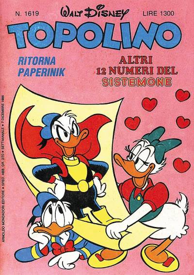 Topolino (1949)   n° 1619 - Mondadori
