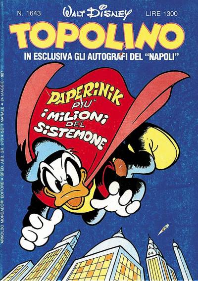 Topolino (1949)   n° 1643 - Mondadori