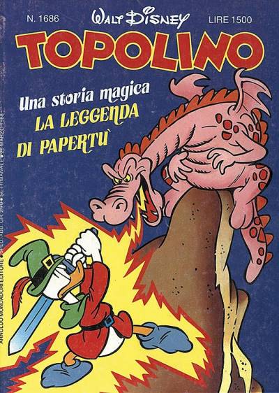 Topolino (1949)   n° 1686 - Mondadori