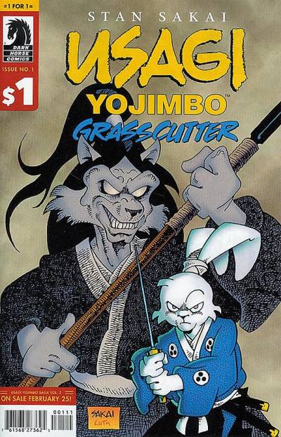 #1 For $1: Usagi Yojimbo   n° 1 - Dark Horse Comics
