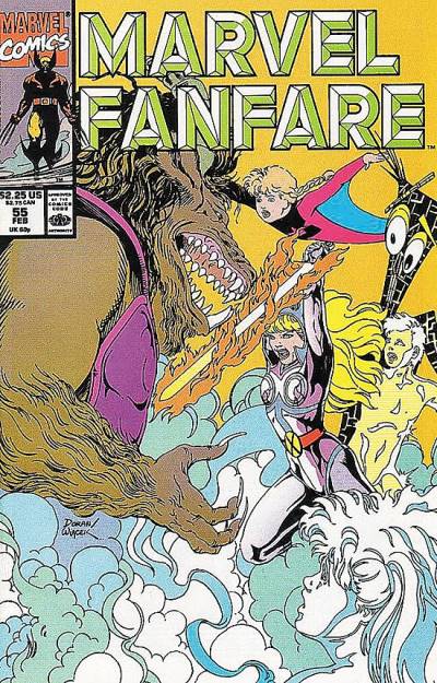 Marvel Fanfare (1982)   n° 55 - Marvel Comics