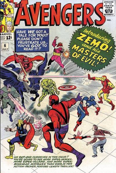 Avengers, The (1963)   n° 6 - Marvel Comics