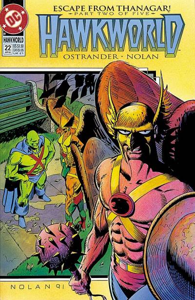 Hawkworld (1990)   n° 22 - DC Comics