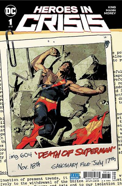 Heroes In Crisis (2018)   n° 1 - DC Comics