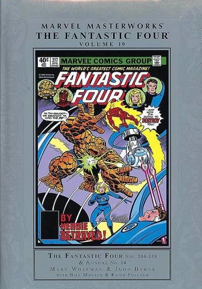 Marvel Masterworks: Fantastic Four (2003)   n° 19 - Marvel Comics