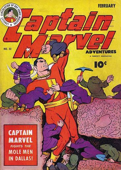 Captain Marvel Adventures (1941)   n° 32 - Fawcett
