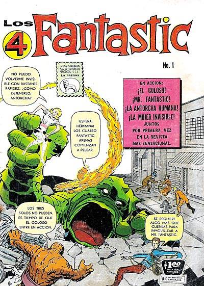 Los 4 Fantásticos (1962) n° 1 - La Prensa S.C.L.