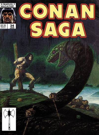 Conan Saga (1987)   n° 34 - Marvel Comics