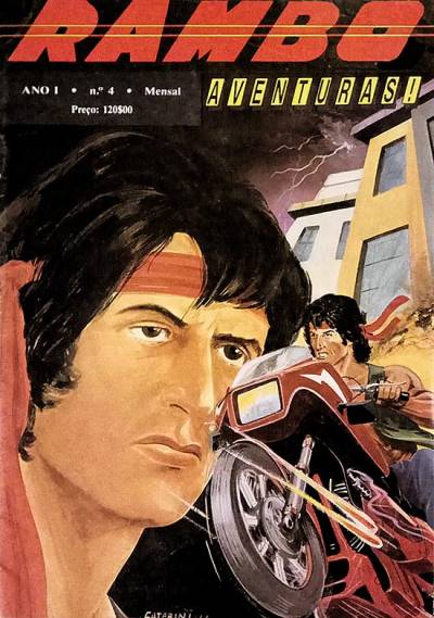 Rambo: Aventuras! (1986)   n° 4 - Impala, Sociedade Editorial