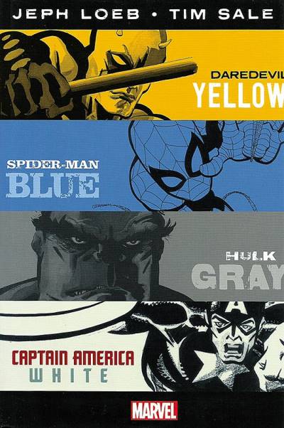 Jeph Loeb & Tim Sale: Yellow, Blue, Gray & White Omnibus (2018) - Marvel Comics