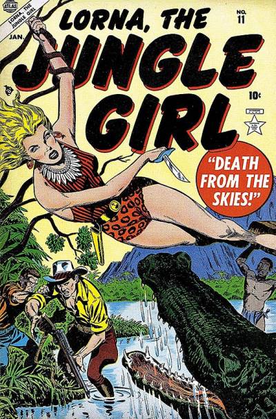 Lorna, The Jungle Girl (1954)   n° 11 - Atlas Comics