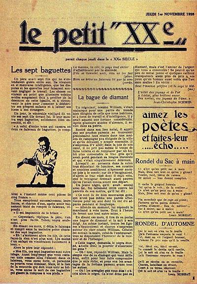 Petit Vingtième (1928)   n° 1 - Le Vingtième Siècle