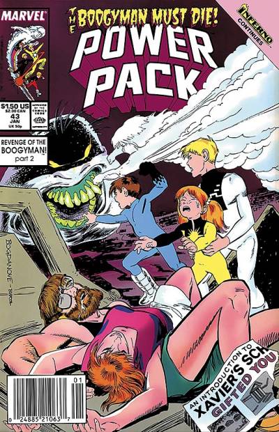 Power Pack (1984)   n° 43 - Marvel Comics
