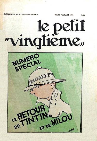 Petit Vingtième (1928)   n° 28 - Le Vingtième Siècle