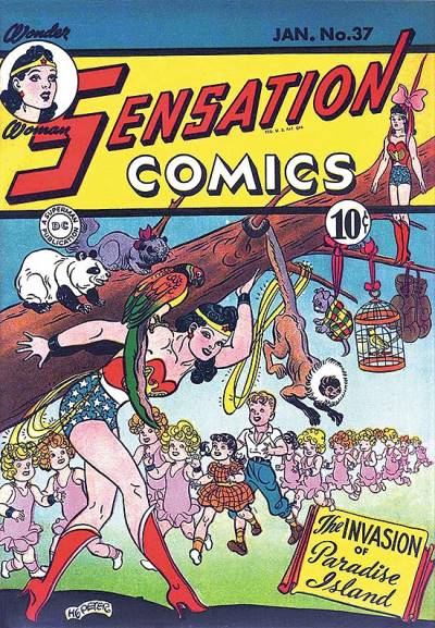 Sensation Comics (1942)   n° 37 - DC Comics