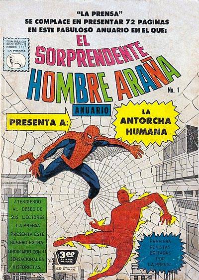 El Sorprendente Hombre Araña Anuario n° 1 - La Prensa S.C.L.