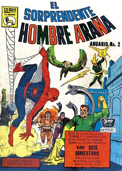 El Sorprendente Hombre Araña Anuario n° 2 - La Prensa S.C.L.