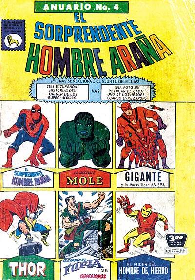 El Sorprendente Hombre Araña Anuario n° 4 - La Prensa S.C.L.