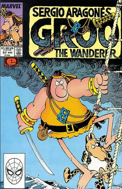Groo, The Wanderer (1985)   n° 57 - Marvel Comics